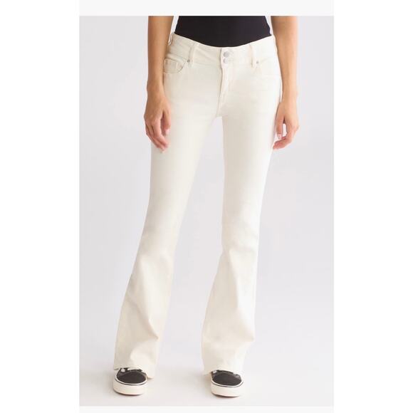 PacSun Denim - PacSun Women's Cream Bootcut Jeans
